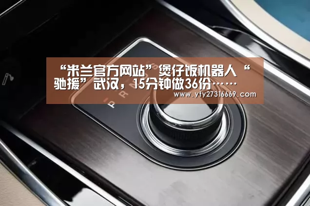 “米兰官方网站”煲仔饭机器人“驰援”武汉，15分钟做36份……